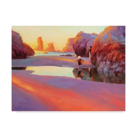 Trademark Fine Art Steve Henderson 'Running' Canvas Art, 24x32 ALI32014-C2432GG